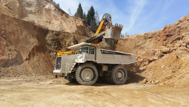Terex Trucks booste la productivité d'une mine roumaine