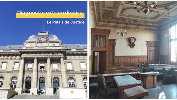 Cycle Up réalise le diagnostic extraordinaire du Palais de Justice de Paris