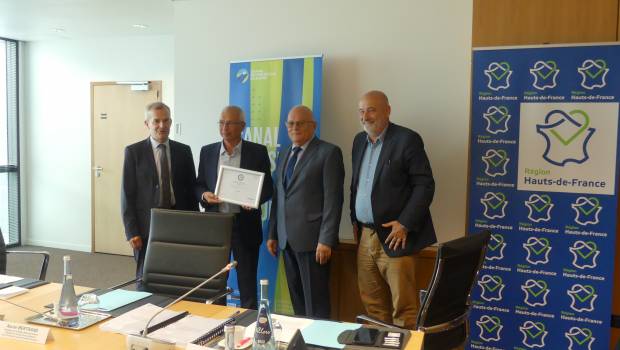 Le Canal Seine-Nord Europe reçoit la certification HQE Infrastructures Durables