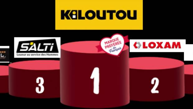 Kiloutou, élue marque préférée des Français