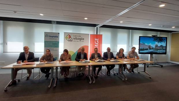 Lille : Eiffage Construction et ses partenaires signent un contrat de rénovation avec Vilogia