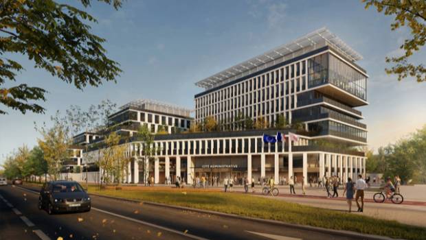 Cité Administrative d’État de Lille : un campus en forme d'archipel