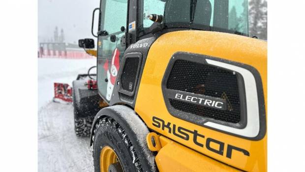 Les machines zéro émissions de Volvo CE font du ski