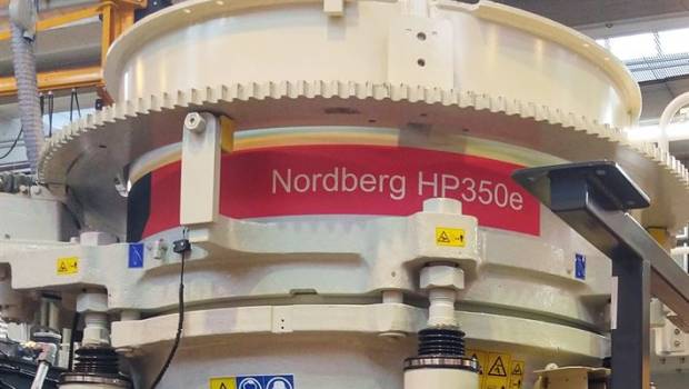 Metso lance le concasseur à cône Nordberg HP350e