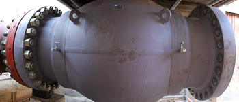 Percement d’un gros diamètre gaz en charge 