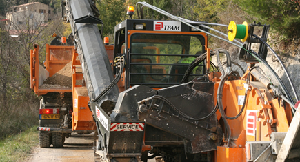 Une trancheuse qui a la fibre « urbaine »