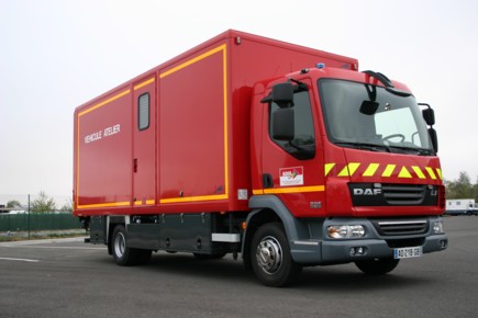 Daf équipe le SDIS 33