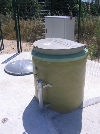 Poste de relevage en PRV Grunfos