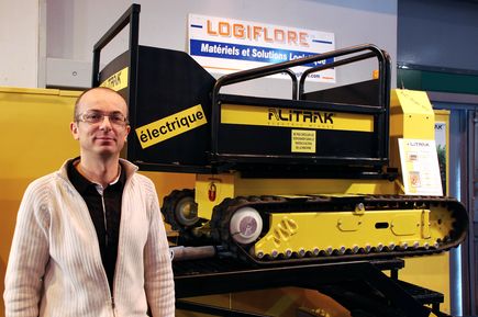 Un motobasculeur électrique sur 3 roues