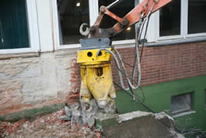 Nouvelle pince de démolition CC 650 Atlas Copco