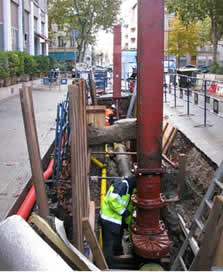 Intervention sur réseaux sans coupure de gaz