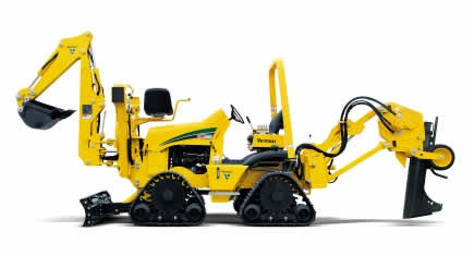 Trancheuses Vermeer sur chenillettes caoutchouc à la Bauma