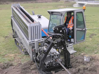 Pilotage automatique chez Tracto Technik à la Bauma