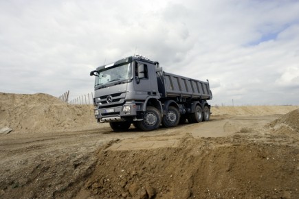 L'Actros TP passe la surmultipliée