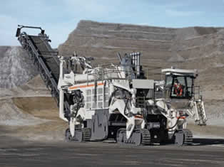 La fraiseuse minière Wirtgen 4200 SM dévoilée à la Bauma