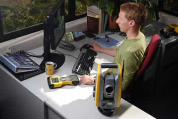 Le Connected Site de Trimble en démonstration à Bauma