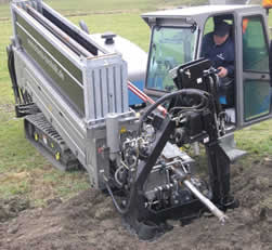 Forage dirigé autorégulé avec le Grundodrill 15XP de Tracto-Technik