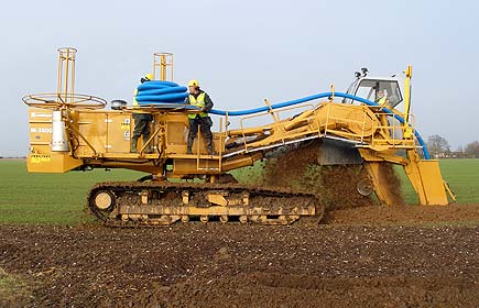 Mastenbroek présente sa nouvelle draineuse à Bauma