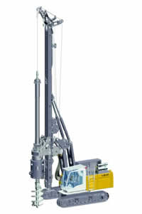 Une nouvelle foreuse Liebherr à Bauma