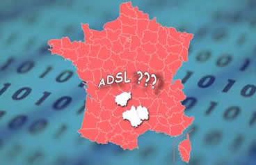 Haut débit : concentration de zones blanches