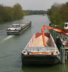Le BTP fait  relativement confiance  à la voie d'eau