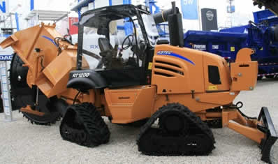 La RT 1200, la plus puissante des trancheuses compactes Astec