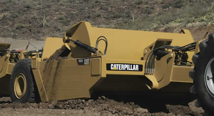 Caterpillar sort 4 nouvelles décapeuses tractées
