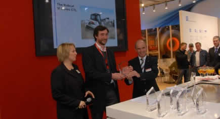 Bobcat doublement récompensé à Bauma