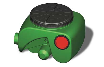 Récupération pluviale par Sebico