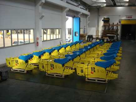 24 broyeurs MBI modèle RP 16 vendus