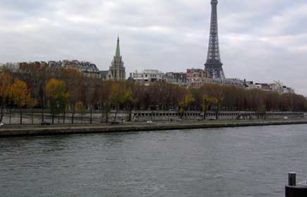 Du courant avec l'eau de la Seine