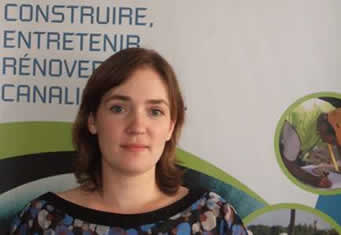 Clotilde Terrible, secrétaire générale des Canalisateurs de France