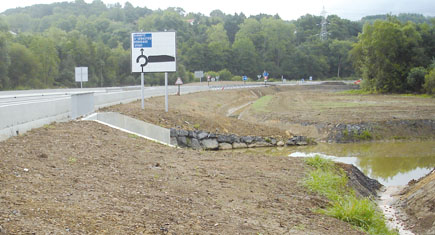 Remblais allégés en zone hydrauli  que contraignante