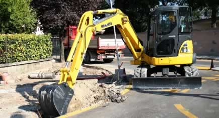 Komatsu lance une nouvelle mini-pelle de 5 t, la PC 55 MR-3