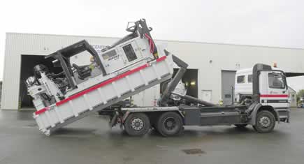 Trancheuse transportable Rivard