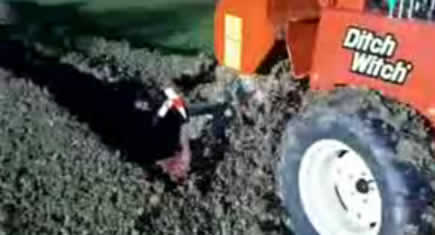 Nouvelle trancheuse RT45 Ditch Witch