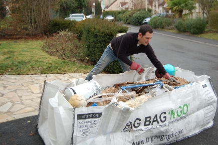 Big Bag'n Go : un éco-sac pour les déchets de chantiers - Construction  Cayola