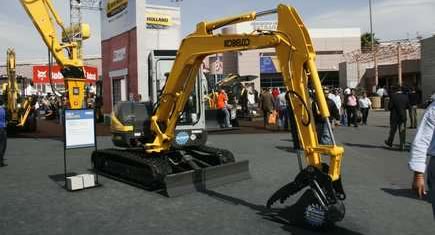 Conexpo-Con/Agg 2011 : Kobelco présente une minipelle de 5,5 t pour le marché US