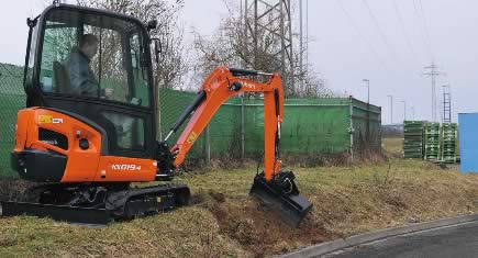 KX019-4 : la nouvelle mini-pelle Kubota