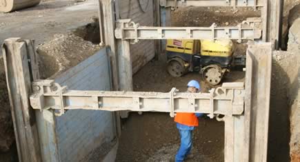 Blindage de tranchées : protéger les hommes et l'environnement du chantier