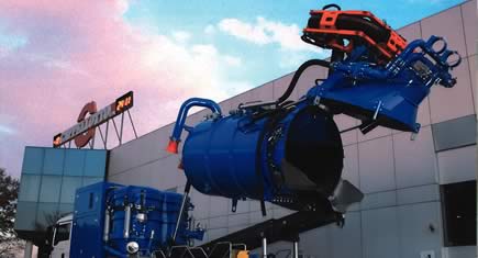 Cappellotto Cap Bora Excavation : l'excavation sous vide