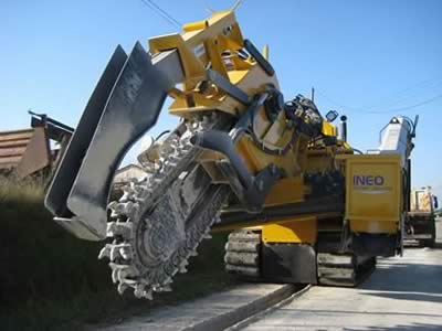 Trancheuse Risa RT450 : pour réseaux humides  