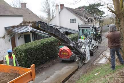 Gamme de trancheuses Rivard : trancheuse compacte 