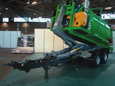 Remorques Gourdon : une citerne d’assainissement autonome