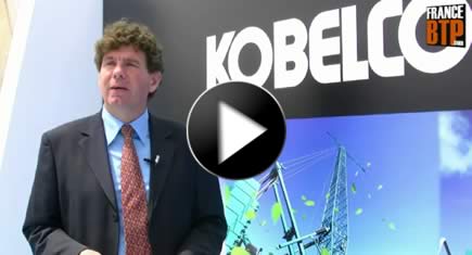 Kobelco présente sa série G aux JDL 2011