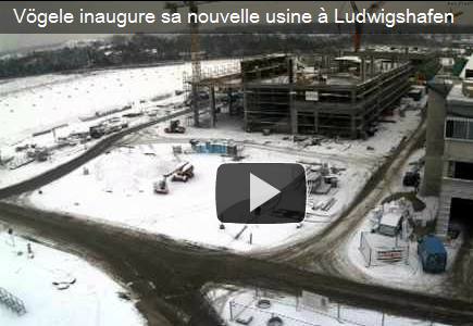 Vögele inaugure sa nouvelle usine à Ludwigshafen