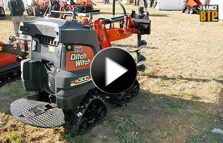 Ditch Witch Zahn R300 quad version trancheuse