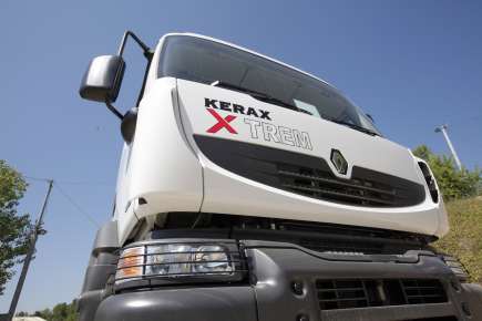 Renault Trucks promeut son Kerax 8x4 Xtrem