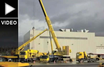 Une grue Liebherr LTM1400 aux enchères !