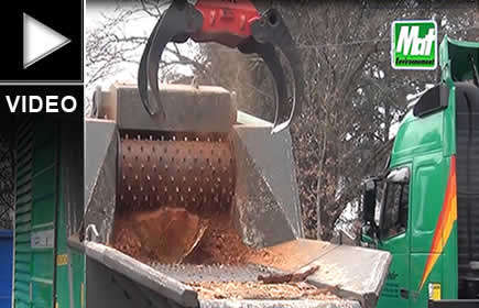 SOMTP Environnement commercialise la déchiqueteuse Neuson Ecotec CH1266